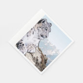 Snow Leopard Servetten (Hoek)