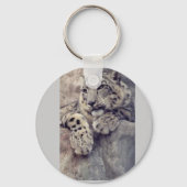 Snow Leopard Sleutelhanger (Voorkant)