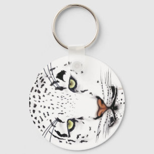 Snow Leopard Sleutelhanger