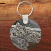 Snow Leopard Sleutelhanger (Voorkant)