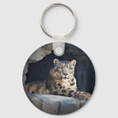 Snow Leopard Sleutelhanger (Voorkant)