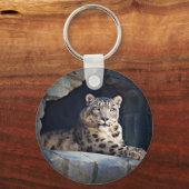Snow Leopard Sleutelhanger (Voorkant)