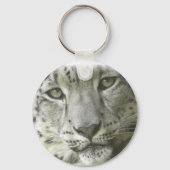 Snow Leopard-Sleutelhanger Sleutelhanger (Voorkant)