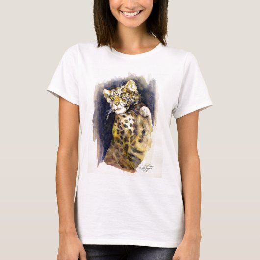 Snow Leopard T-Shirt (Voorkant)