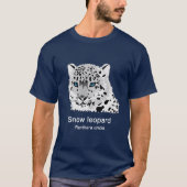 Snow leopard t-shirt (Voorkant)
