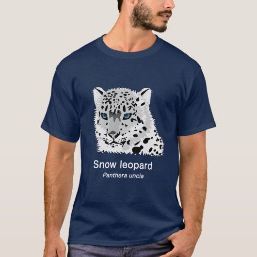 Snow leopard t-shirt (Voorkant)