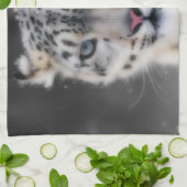 Snow Leopard Theedoek (Gevouwen)