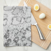 Snow Leopard Theedoek (Quarter Fold)
