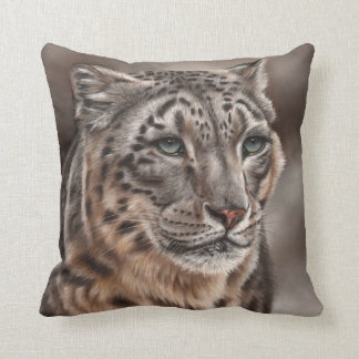 Snow Leopard Throw Cushion Kussen