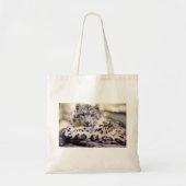 Snow Leopard Tote Bag (Voorkant)
