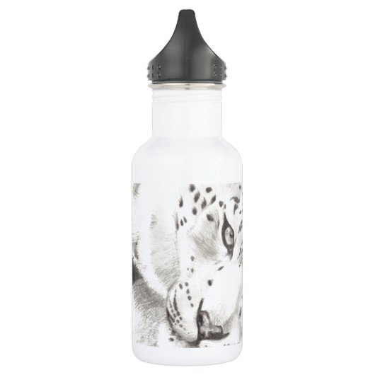 Snow Leopard Waterfles (Links)