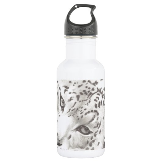 Snow Leopard Waterfles (Voorkant)