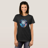 Snow Leopard Wild Animal Snow Leopard Men Women Ki T-shirt (Voorkant volledig)