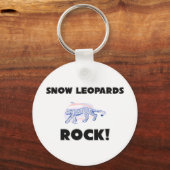 Snow Leopards Rock Sleutelhanger (Voorkant)