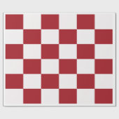 snow madder wrapping paper cadeaupapier (Vlak)