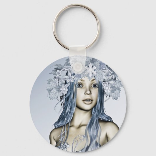 Snow Maiden Sleutelhanger (Voorkant)