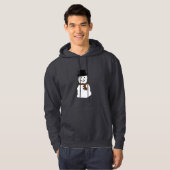 Snow Man Hoodie (Voorkant volledig)