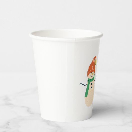 snow man t by premora papieren bekers (Rechts)