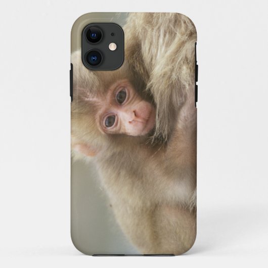 Snow Monkey Baby, Jigokudani, Nagano, Japan 2 Case-Mate iPhone Case (Achterkant)