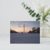 Snow Monument Briefkaart (Staand voorkant)
