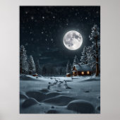 SNOW MOON POSTER (Voorkant)
