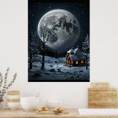 SNOW MOON POSTER (Keuken)
