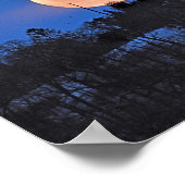 Snow Moon Rising Poster (Hoek)