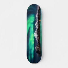 Snow Mountain Aurora Cool Girl Persoonlijk Skateboard