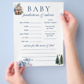 Snow Mountain Beer Adventure Voorspellingen Advies Flyer (Hand)