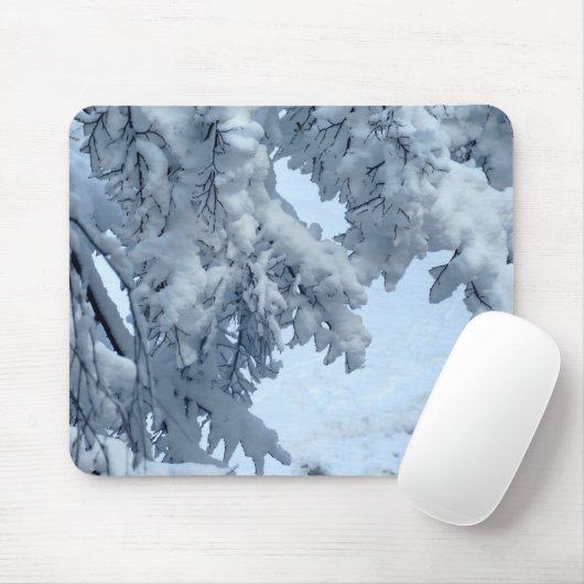 Snow Mousepad Muismat (Met muis)