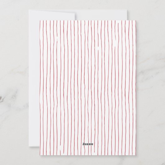 Snow Much Fun Winter Party Waterverf Invitation Feestdagenkaart (Achterkant)