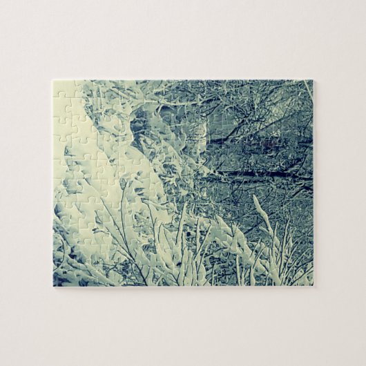 SNOW ON THE BRANCHES  LEGPUZZEL (Horizontaal)