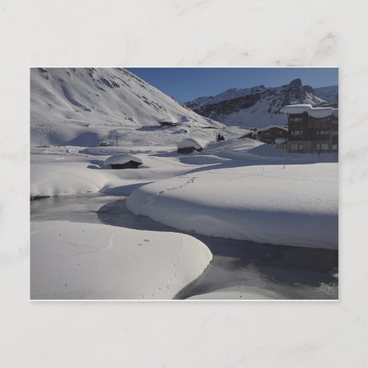 SNow op SNow Briefkaart (Voorkant)