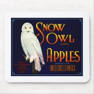Snow Owl Apples Muismat