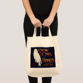 Snow Owl Apples Tote Bag (Voorkant (product))