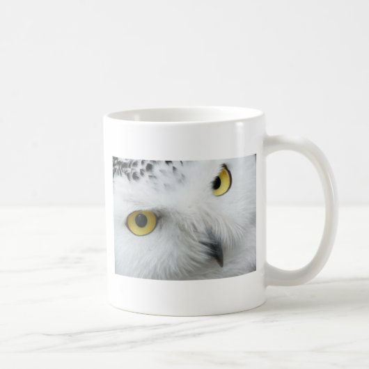 Snow Owl Eyes Koffiemok (Rechts)