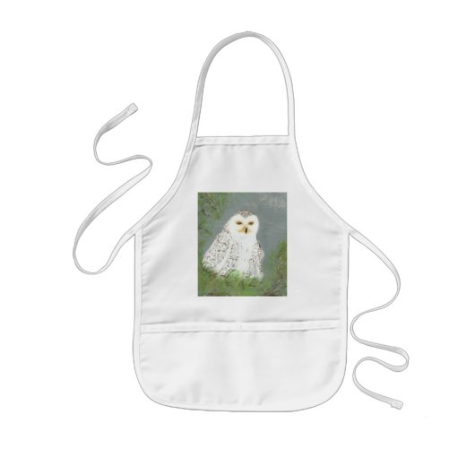 Snow Owl Kinder Schort (Voorkant)