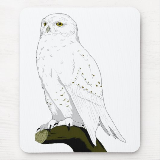 Snow Owl Muismat (Voorkant)