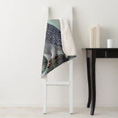 Snow Owl Sherpa Blanket Deken (In situ)