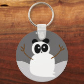Snow Panda Sleutelhanger (Voorkant)