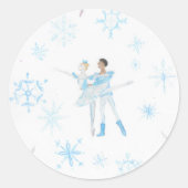 Snow Pas de Deux Sticker (Voorkant)