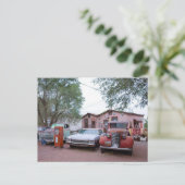 Snow Pet burger cafe, Route 66, Seligman, Arizona Briefkaart (Staand voorkant)