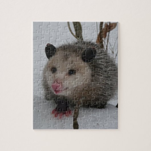 Snow Possum Legpuzzel (Verticaal)