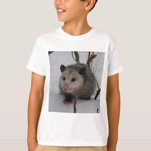 Snow Possum T-shirt (Voorkant)