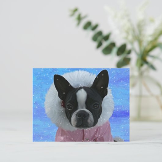 Snow Princess Briefkaart (Staand voorkant)