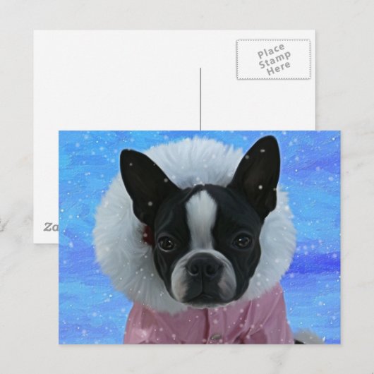 Snow Princess Briefkaart (Voorkant / Achterkant)