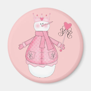 Snow Princess Holiday Tshirts en Gifts Magneet