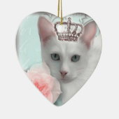 Snow Princess Keramisch Ornament (Rechts)