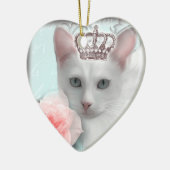 Snow Princess Keramisch Ornament (Links)