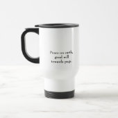 Snow Pug Travel Mug Reisbeker (Links)